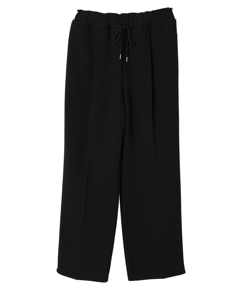 Green Parks イージーウエストセンタープレスストレートパンツ 