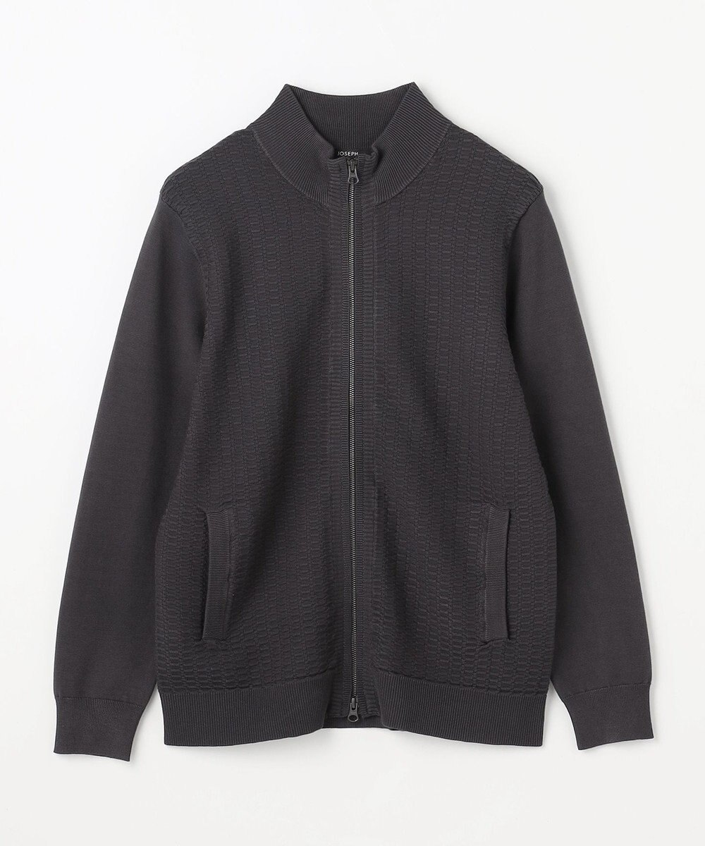JOSEPH HOMME 【WEB・一部店舗限定  】  ライトヴィスコース　ジップアップカーディガン 