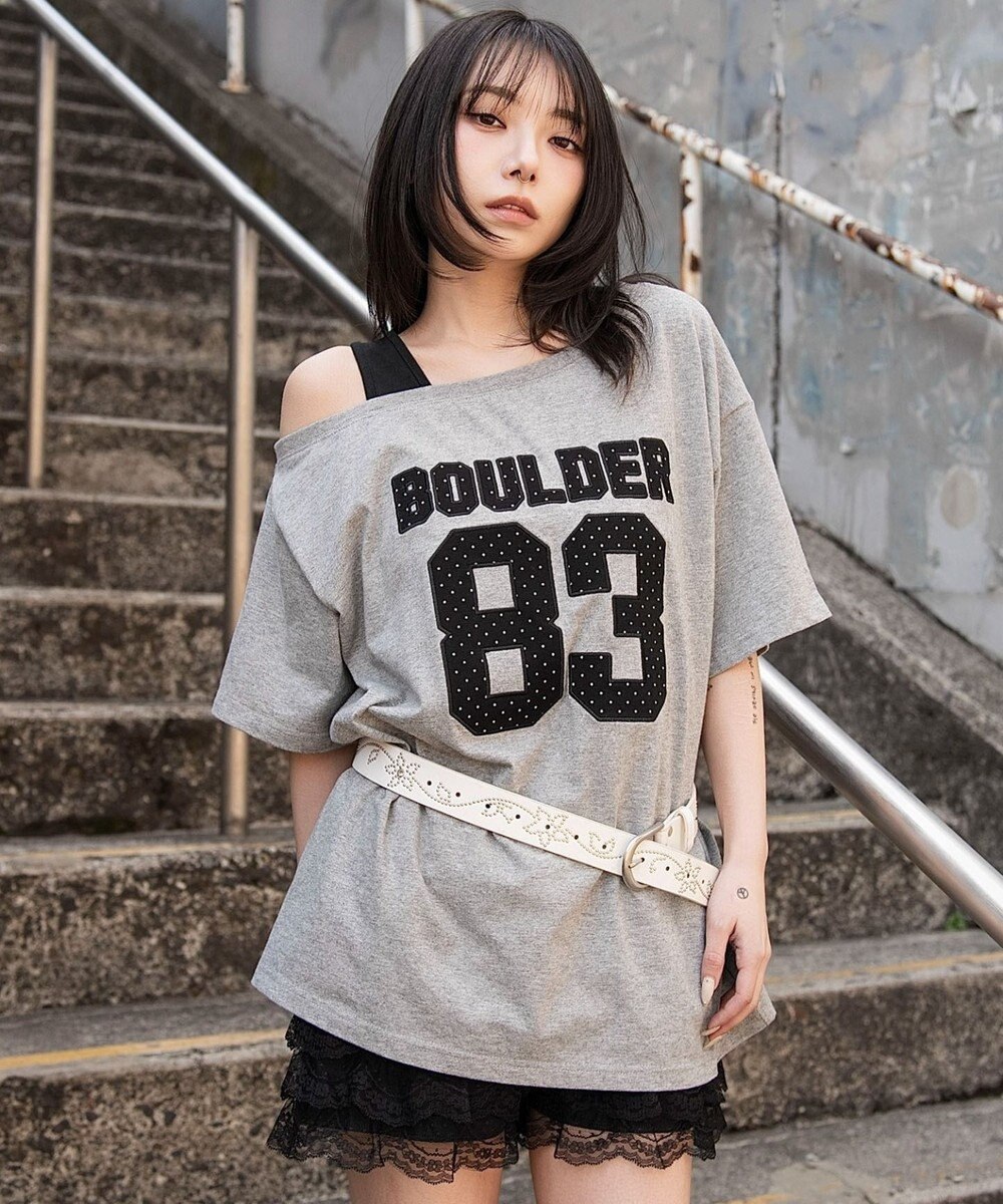 WEGO タンクレイヤードワンショルビッグT 