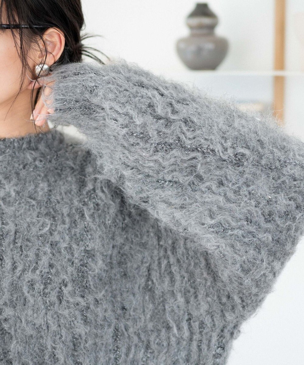 WEGO ブラッシュニットショートプルオーバー 