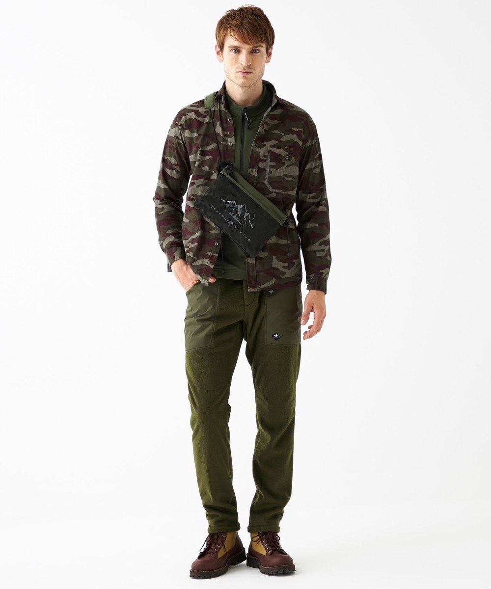 JOSEPH ABBOUD MOUNTAIN 【UNISEX】JOEコットンカモフラージュ シャツ 