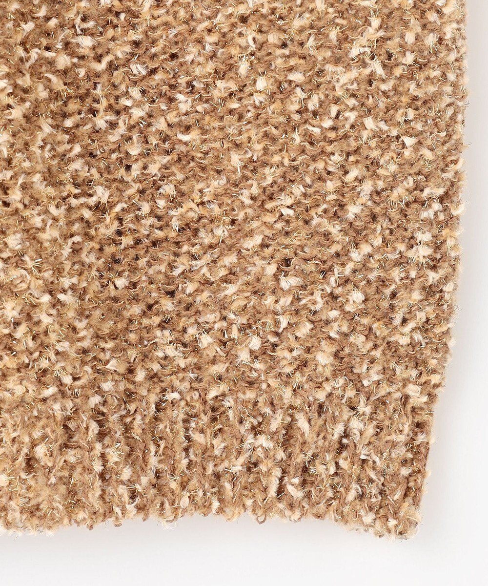 自由区 L 【カタログ掲載】ラメファンシーツイードニット ベスト 