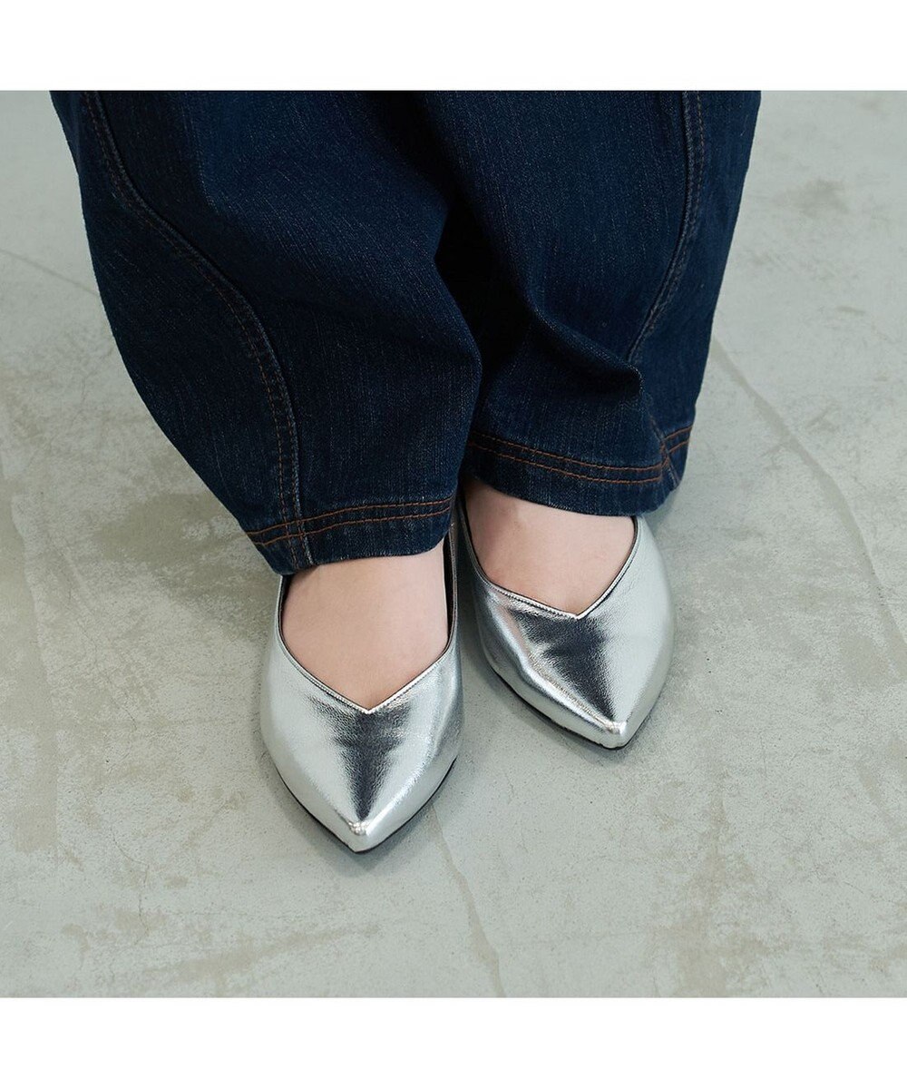 MODE ET JACOMO <carino>【レイン対応】プレーンパンプス 