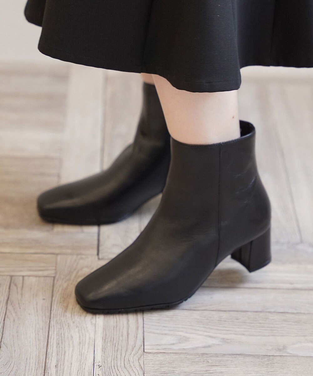 Pointer 【石岡真実さん着用】本革ショートブーツ 