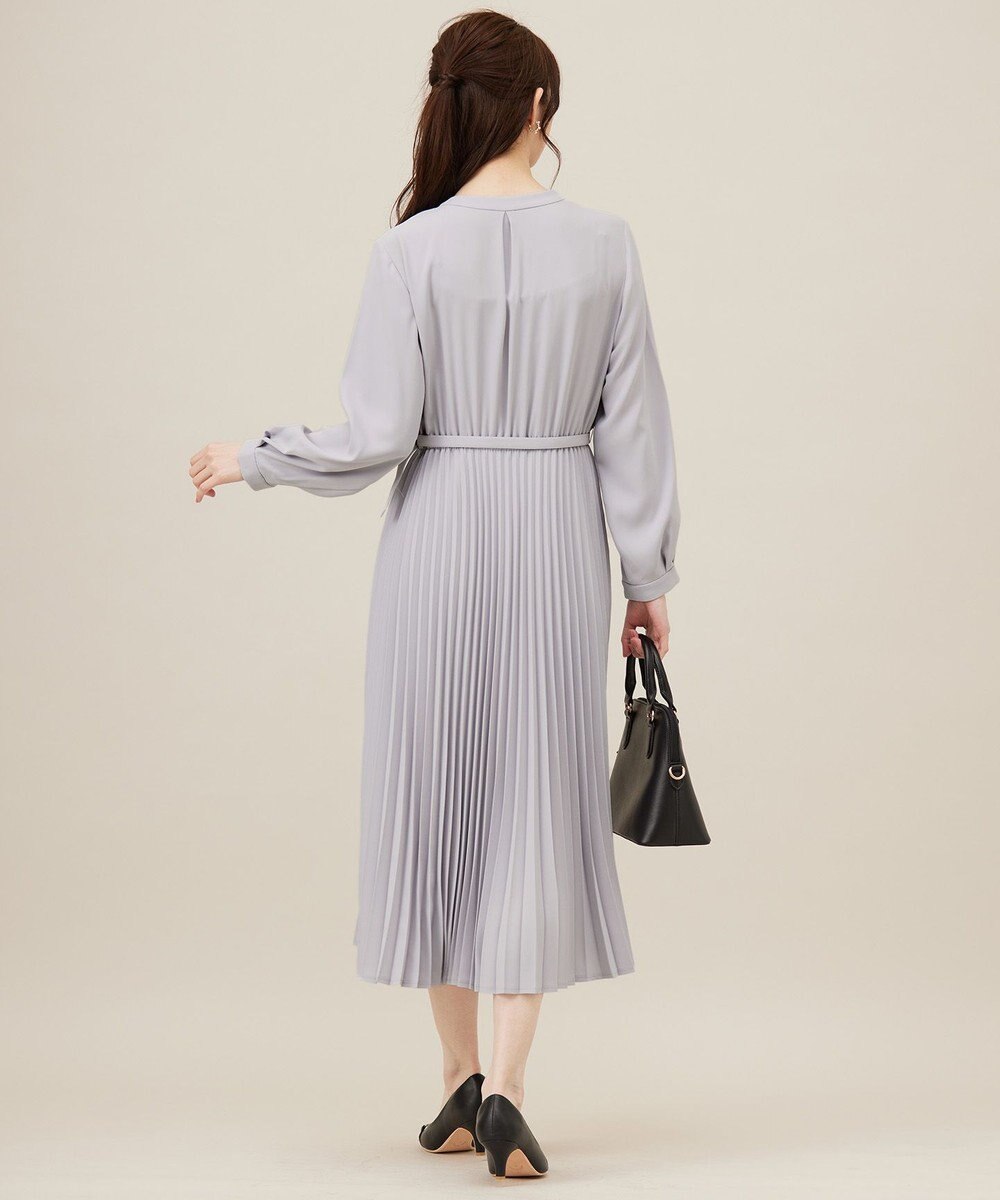 ANY SIS 【洗える】ノーブルプリーツ ワンピース 