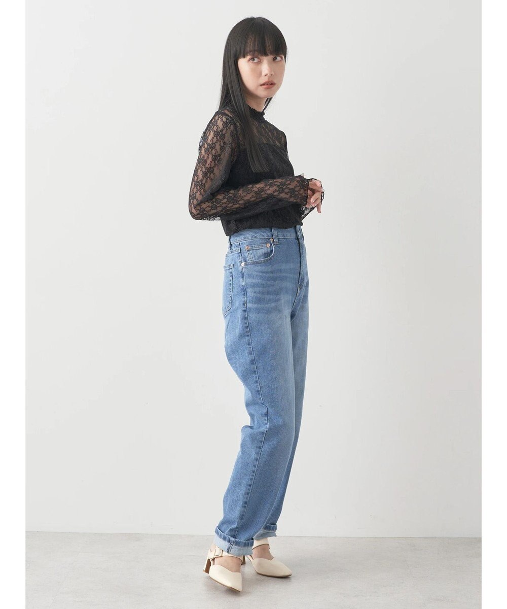 earth music&ecology レースドッキングプルオーバー 