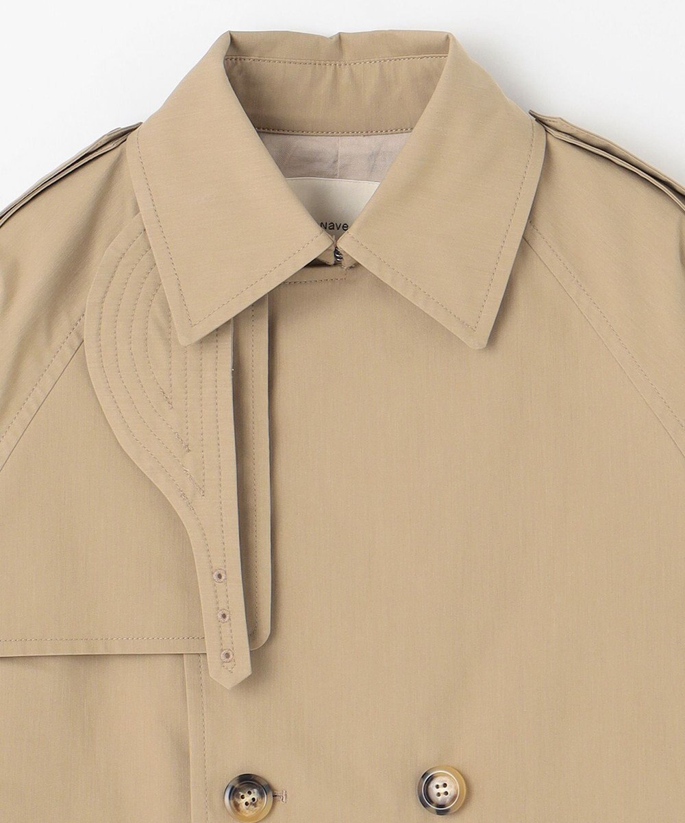 NAVE 【Nave・撥水加工】ショートトレンチ ジャケット 