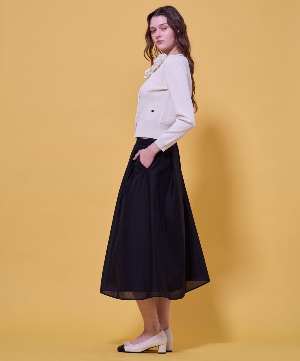 TOCCA GLOW CORSAGE KNIT ニットカーディガン 