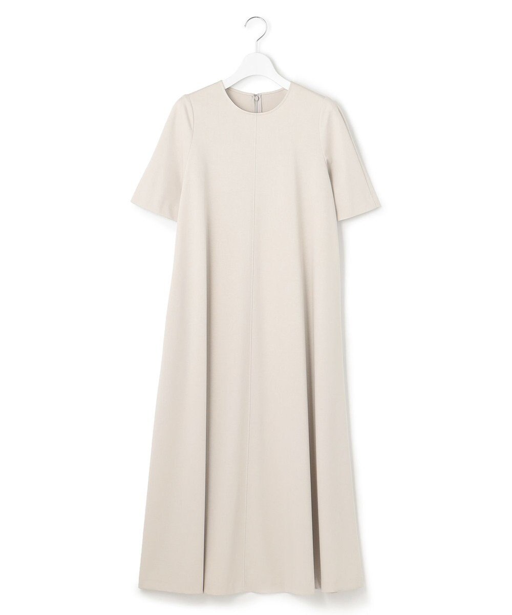 23区 S 【洗える】ストレッチポンチ Aライン ワンピース 