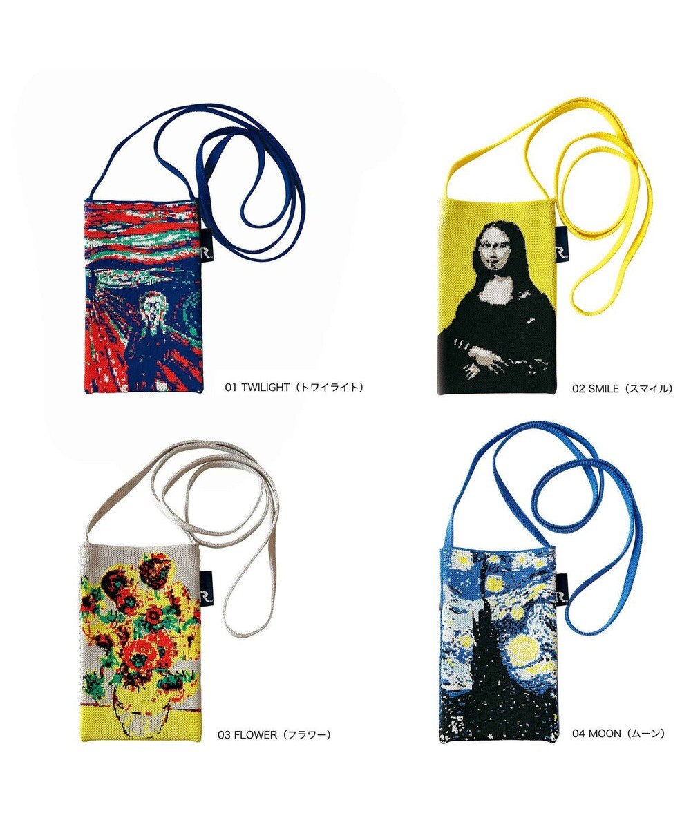 ROOTOTE 8350【スマホ入れ】LT.サコッシュ.ami.アート-A 