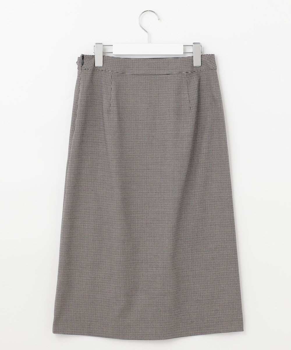 J.PRESS LADIES 【洗える】杢チェック スカート 