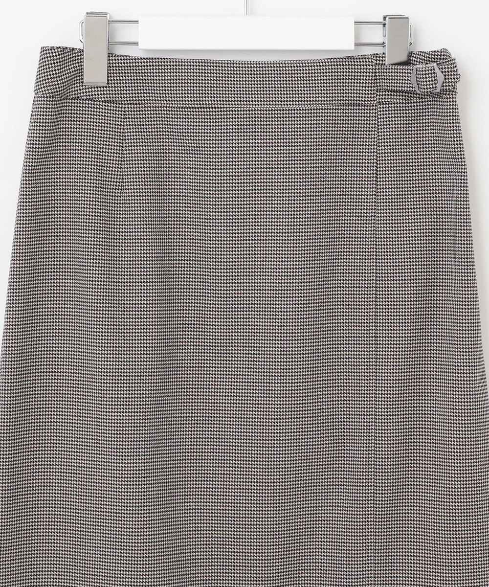 J.PRESS LADIES 【洗える】杢チェック スカート 