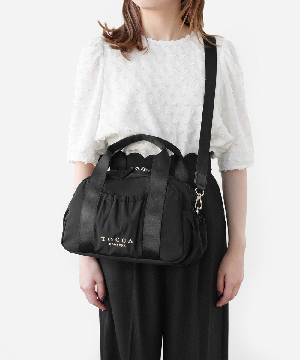 TOCCA 【WEB＆一部店舗限定】【一部カラー撥水】AMIRARE NYLON BOSTON M ボストンバッグ 