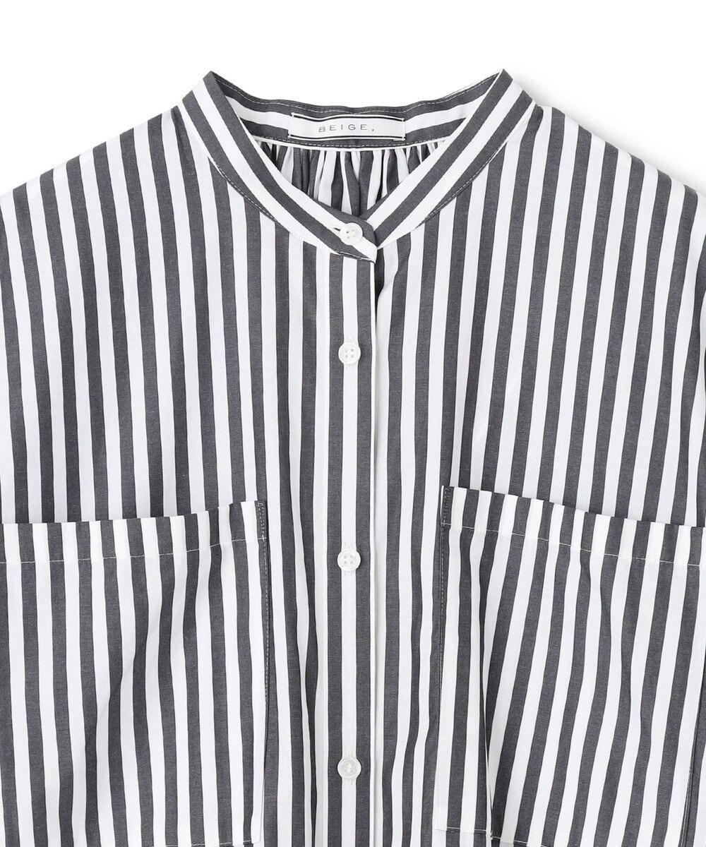 BEIGE， PERSIMMON / シャツワンピース 