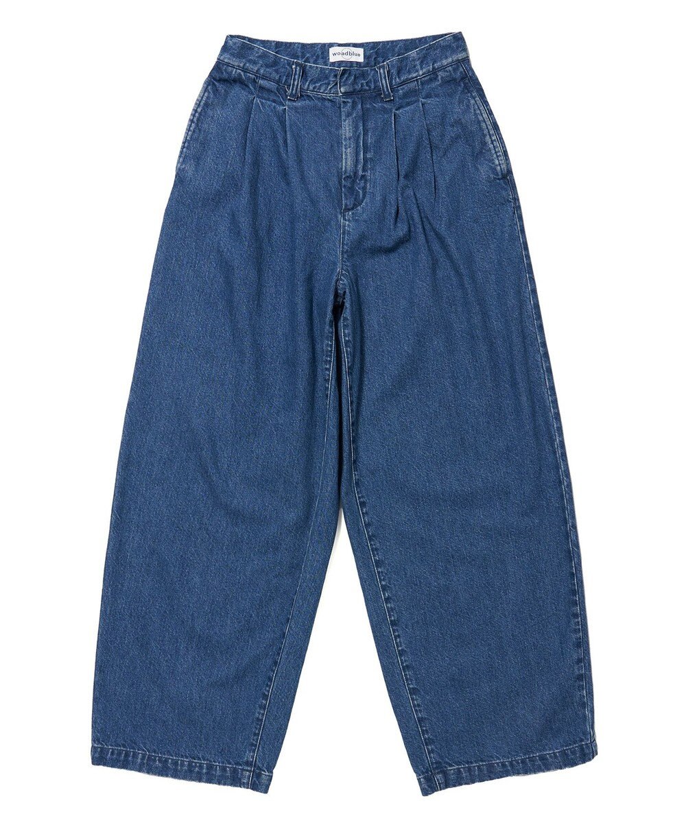 woadblue TUCKER タッカー / ワイドデニムパンツ 