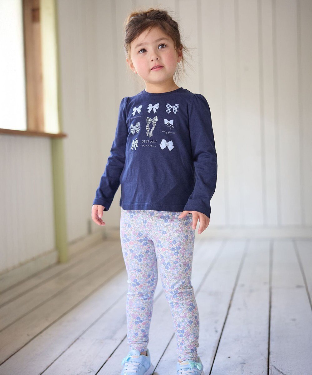 ANY KIDS 【WEB限定】7days プリント 長袖Tシャツ 