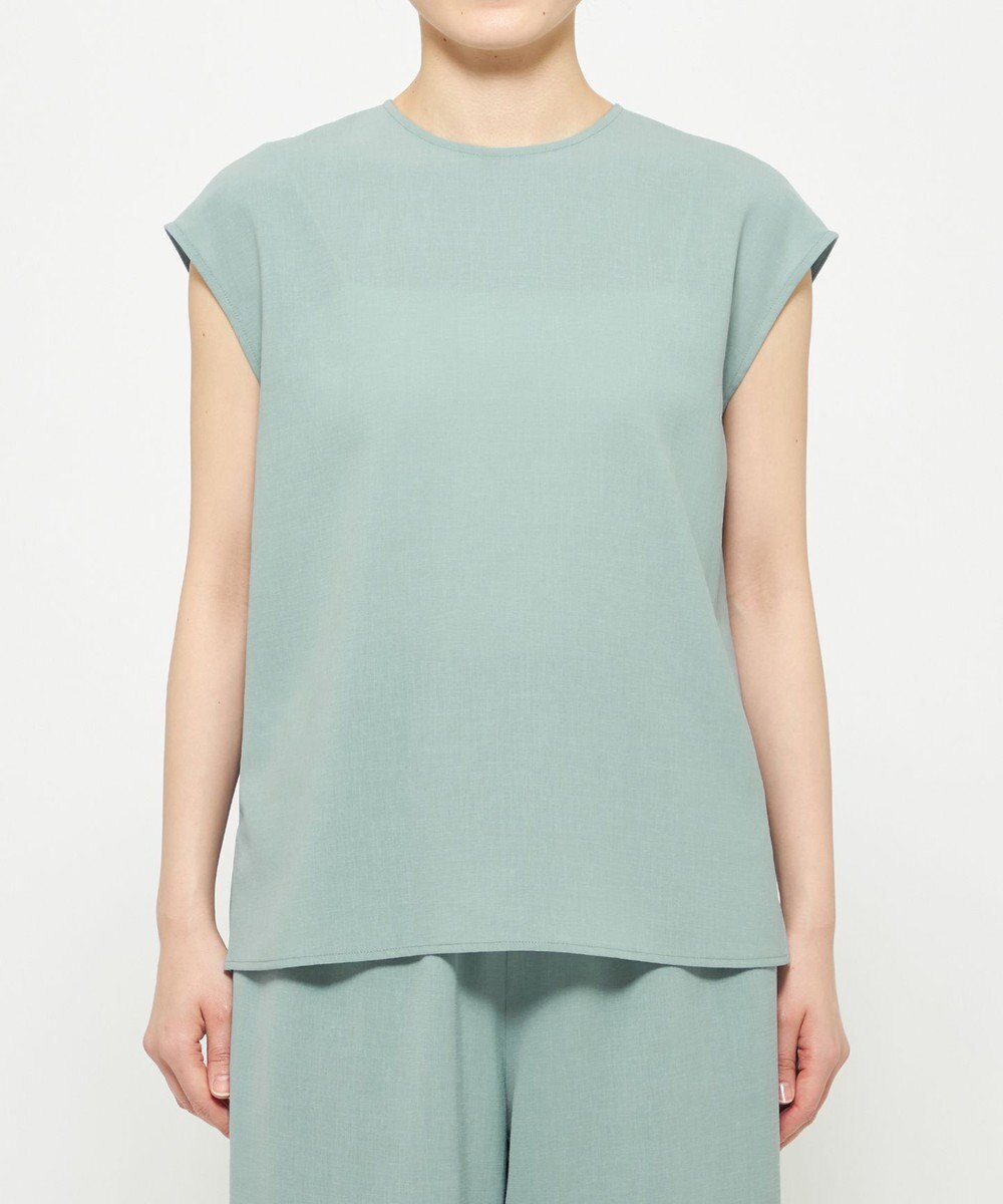 uncrave ドライタッチトロ ノースリーブブラウス 