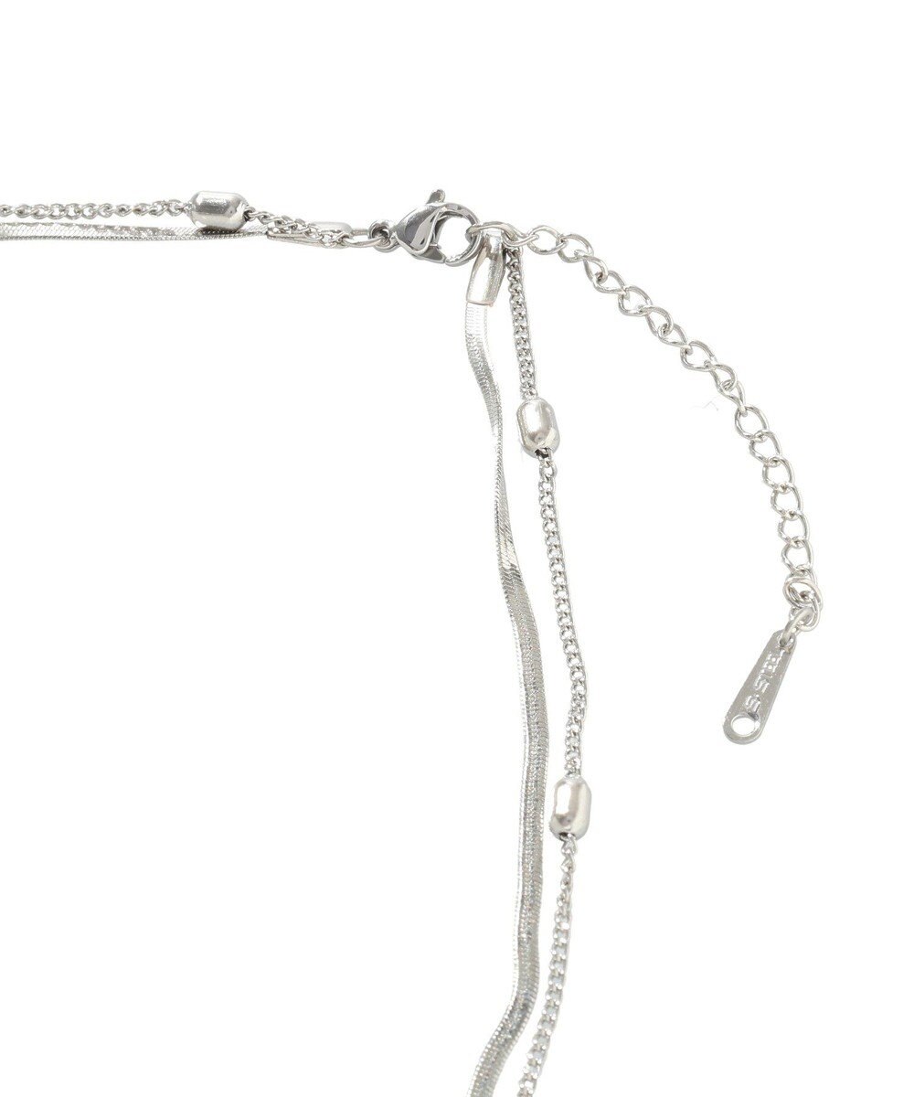 Green Parks 【ステンレス】スネーク２連ネックレス 