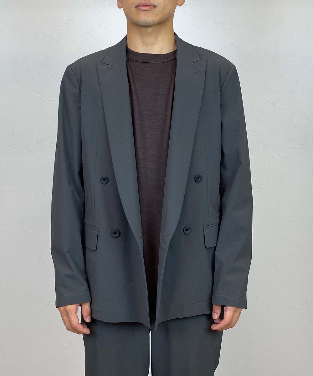 KASHIYAMA 【ウォッシャブル】ウールジャージークルーネックニット 