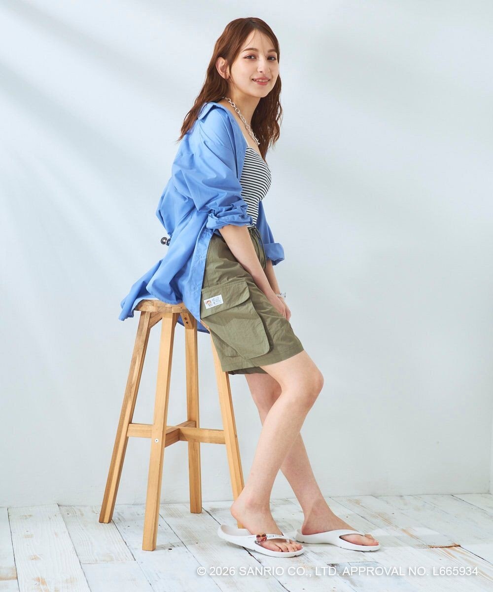 OP／FILA 【Ocean Pacific×ハローキティ】水陸両用ハーフパンツ 