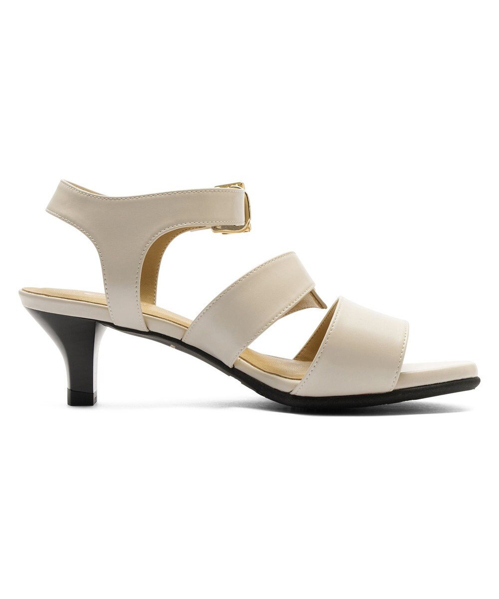 ASICS WALKING ペダラ ヒールサンダル 3E 5.0cmヒール 