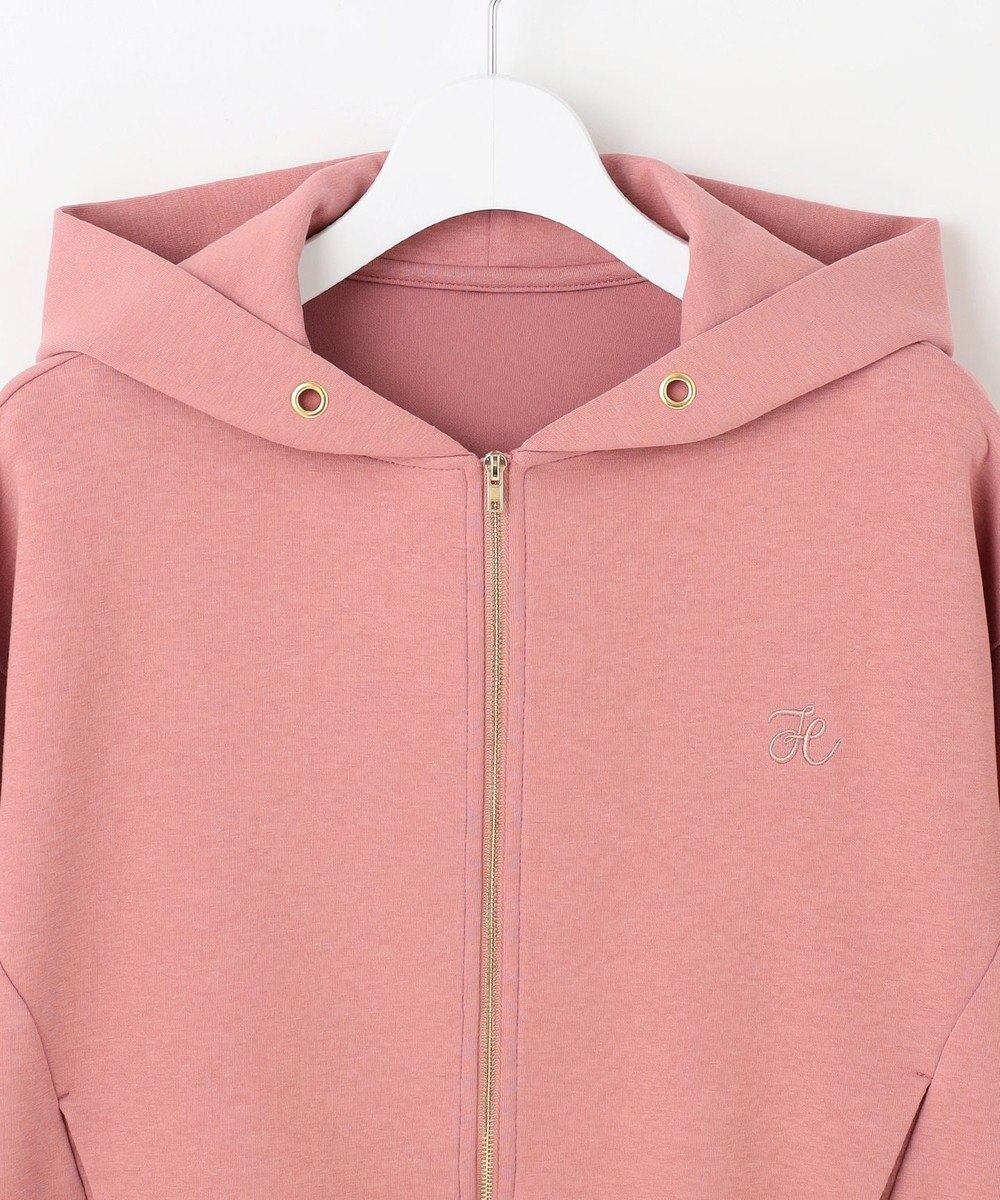 Feroux アイコン刺繍 ダンボール パーカー 