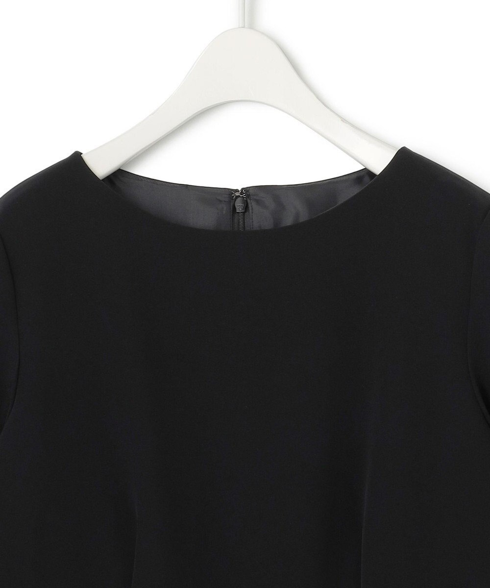 ICB 【洗える・ブラックフォーマル】 TaPeダブルクロス ワンピース 