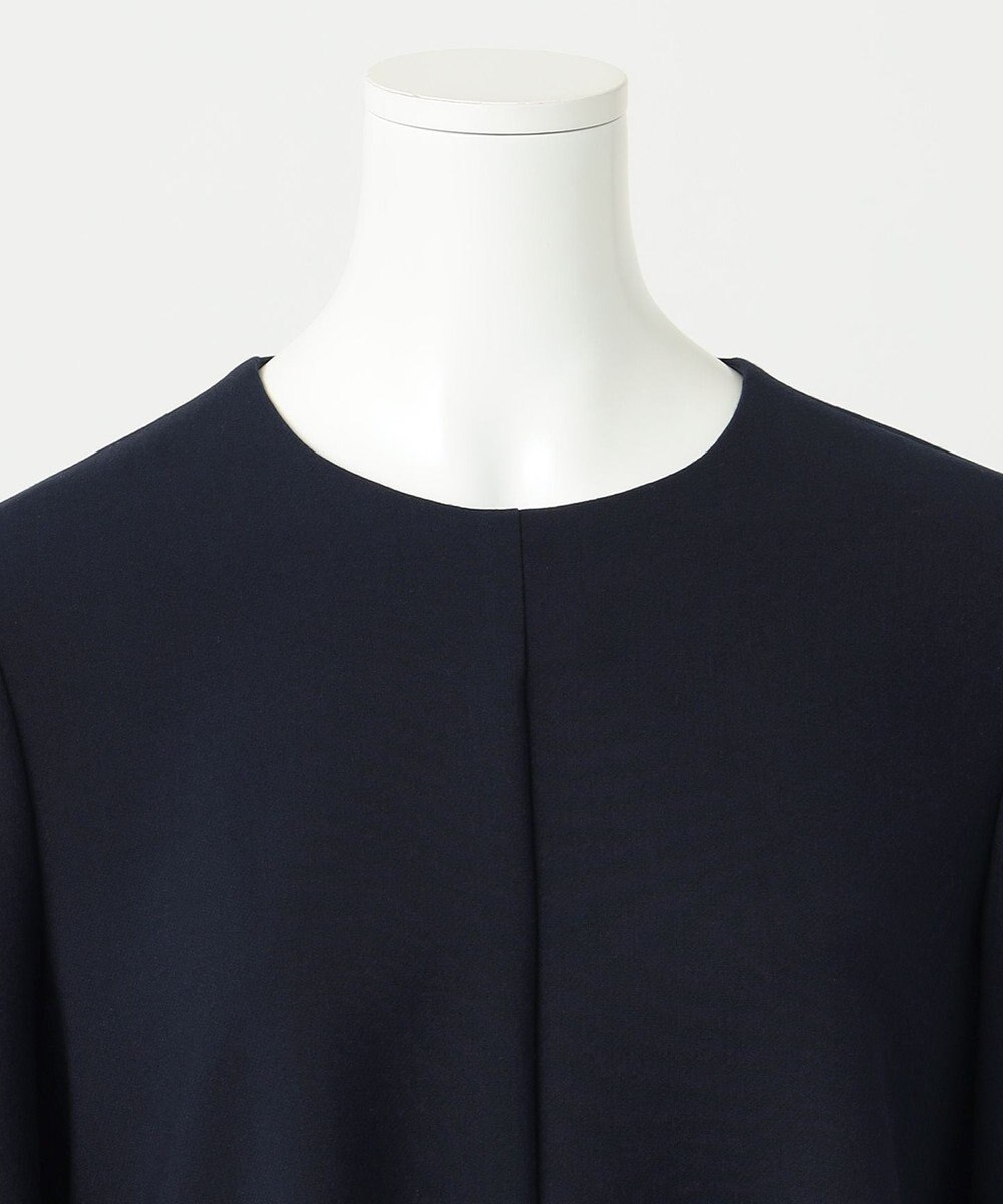 23区 S 【R(アール)】ダブルクロス 袖ボリューム ワンピース 