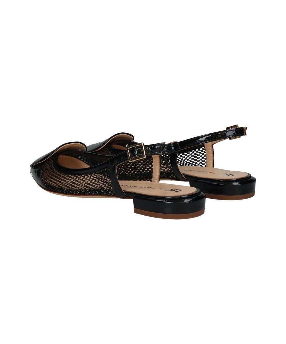 INTER-CHAUSSURES 【FABIO RUSCONI】異素材コンビポインテッドバックバンド 