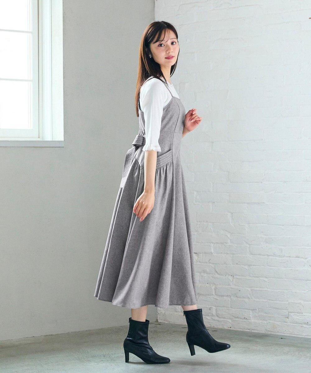 Feroux シアートリム リブニット 