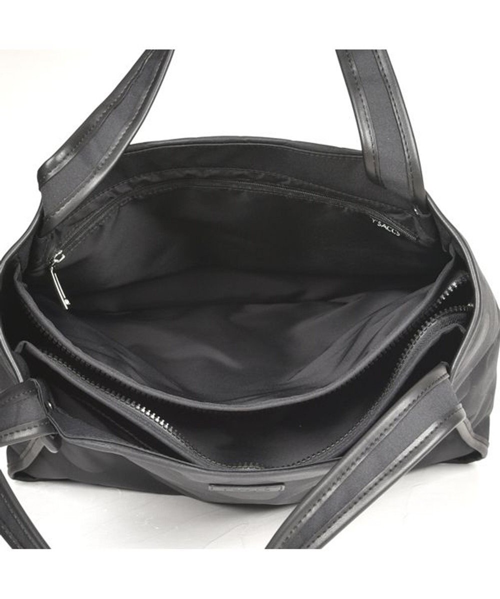 Y'SACCS ヒートエンボス ポルカドットトート Mサイズ 