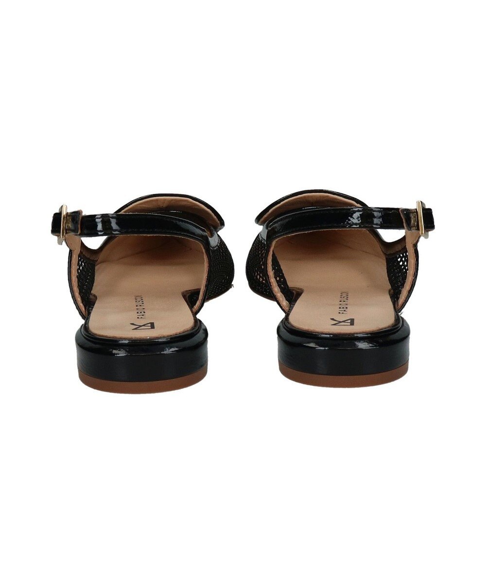 INTER-CHAUSSURES 【FABIO RUSCONI】異素材コンビポインテッドバックバンド 