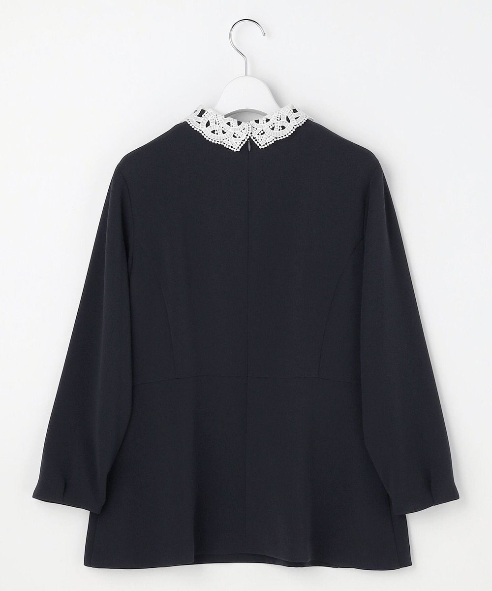 J.PRESS LADIES S 【セットアップ対応・2way】セラテリーダブルクロス ブラウス 