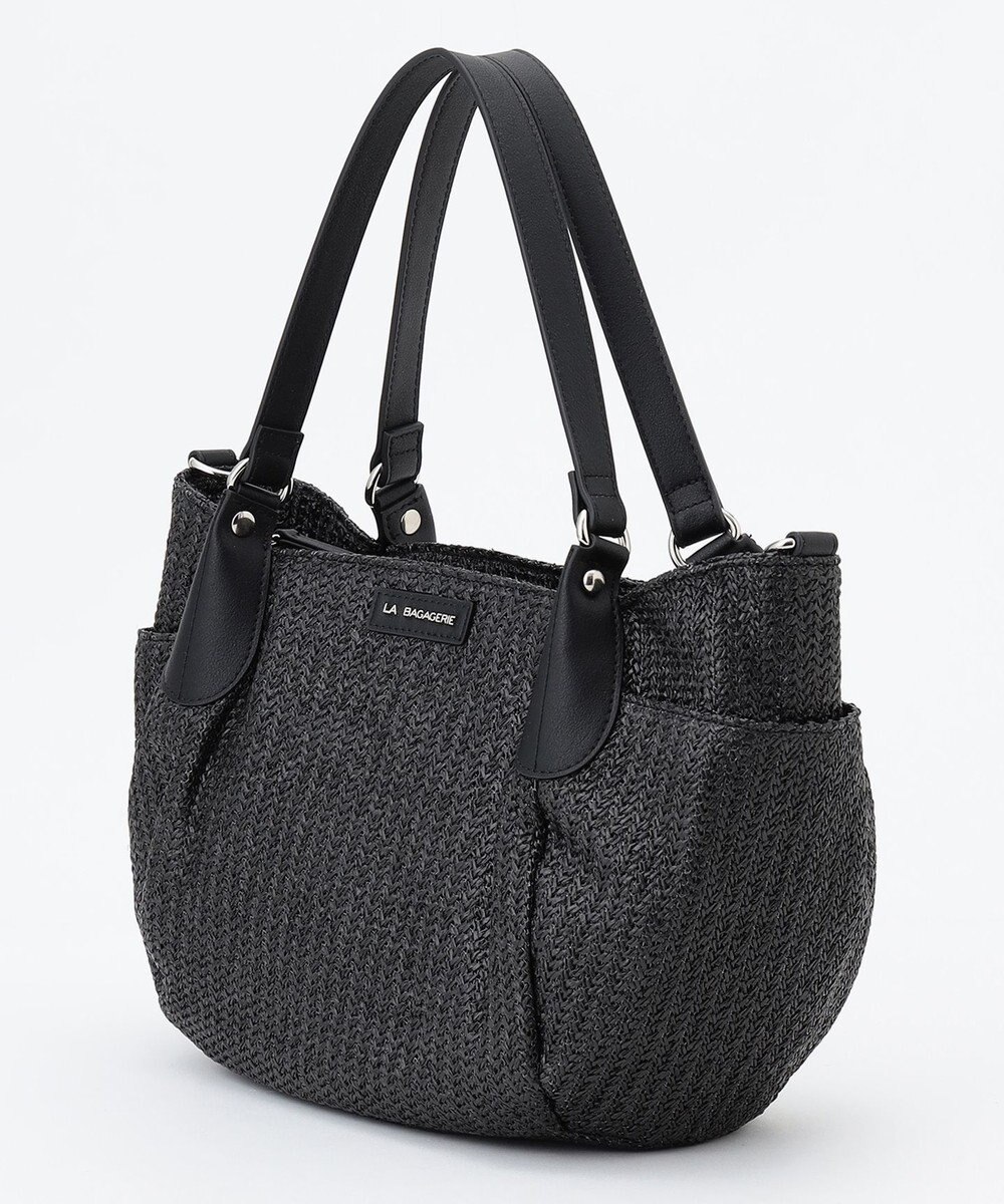 LA BAGAGERIE つまみハンドル　サマー2wayミニトートバッグ 