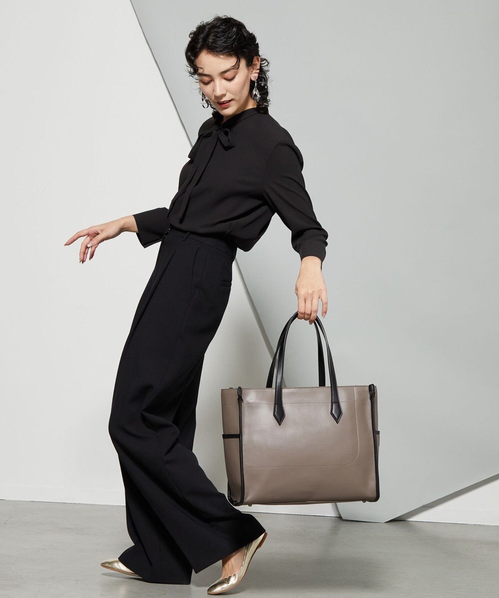 Y'SACCS リサイクルレザー　バインダーA4トートバッグ 