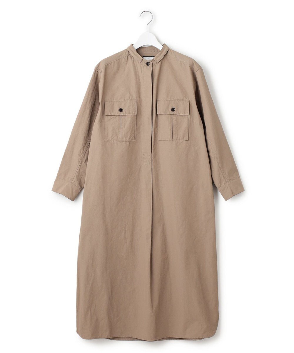 J.PRESS YORK STREET 【WOMEN】ミリタリーシャツワンピース 
