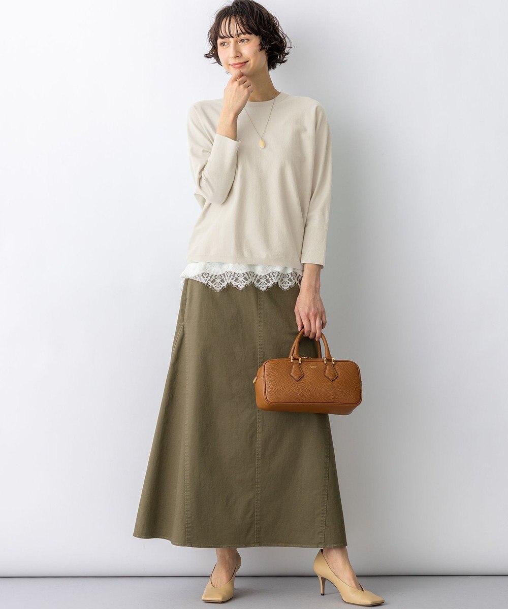 23区 【先行予約】VIOLAd'ORO シュリンクレザー 2WAY スクエア ボストンバッグ 