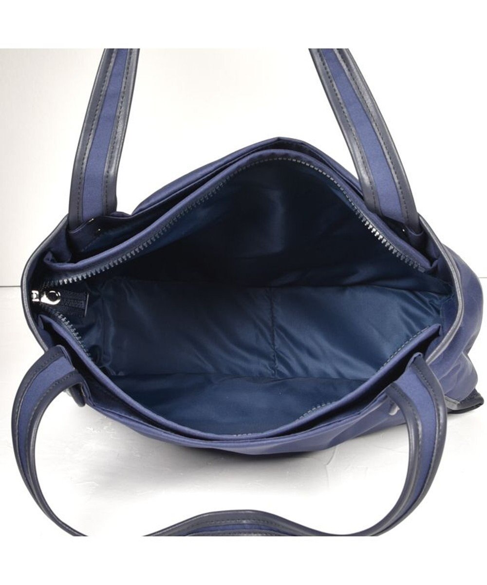 Y'SACCS ヒートエンボス ポルカドットトート Mサイズ 