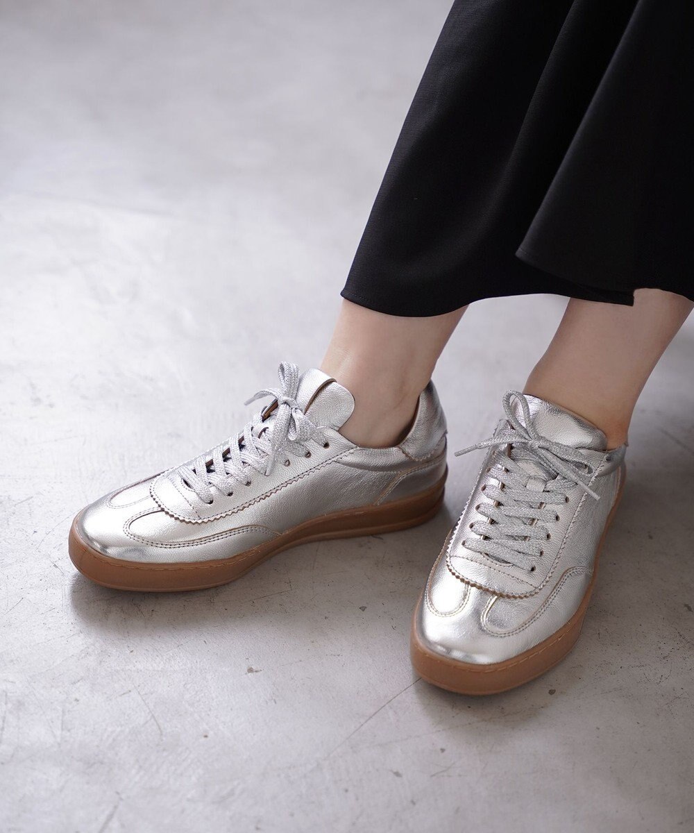 Pointer 本革シンプルスニーカー 