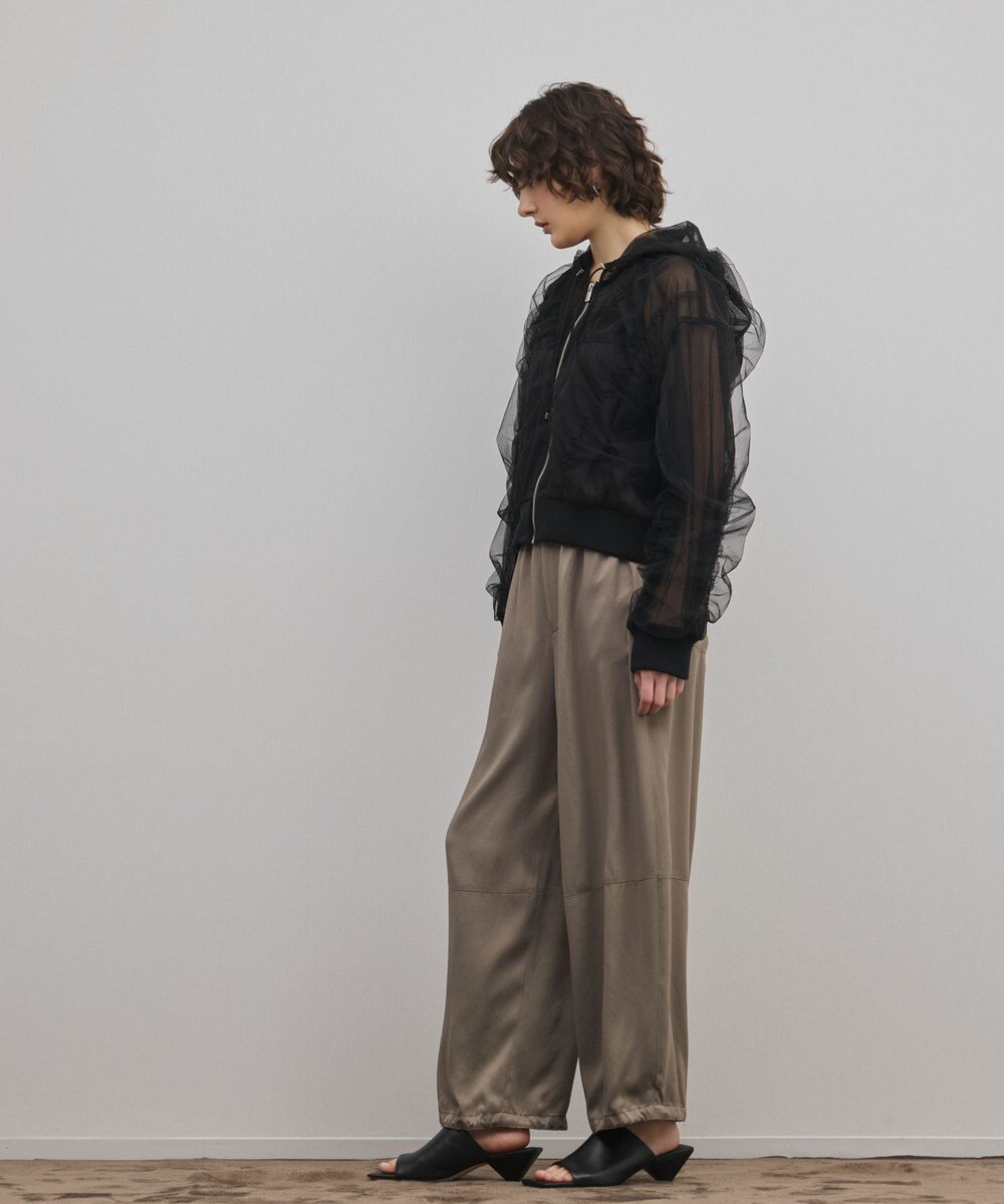 GRACE CONTINENTAL チュールパーカー 