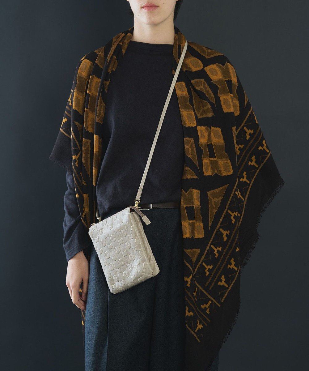 MIYABIYA 南蛮七宝 ソフトレザー ダブルポシェット 