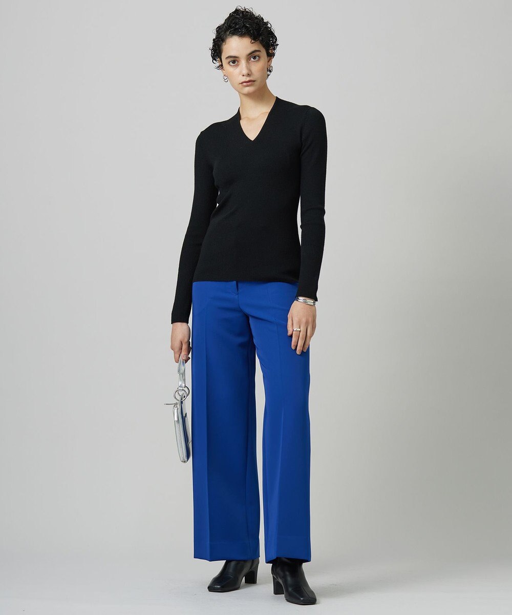 ICB 【洗える】 Peツイルダウンファブリック ワイドパンツ 