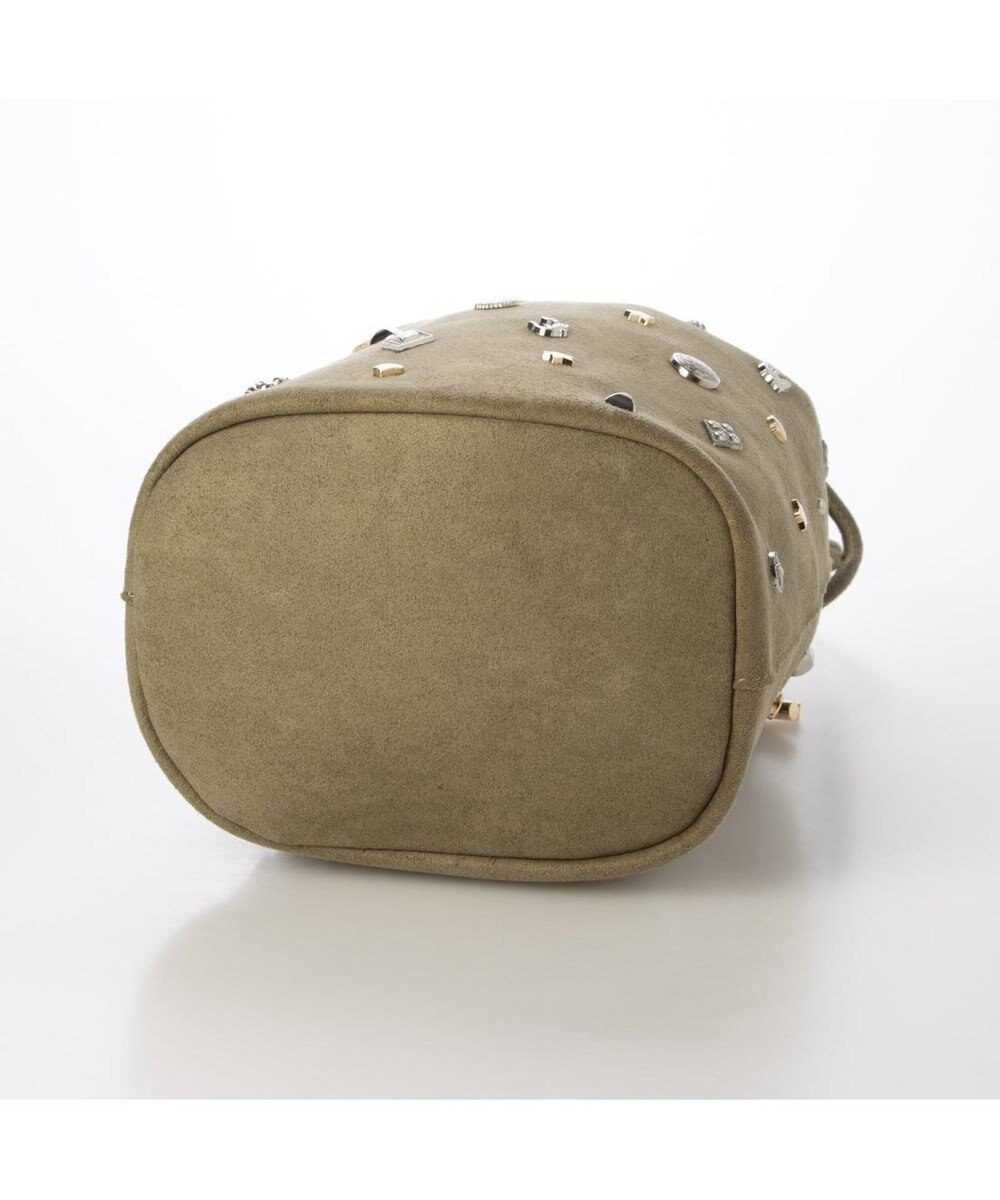 UNBILLION カカトゥ kakatoo / スエード調スタッズドロストバッグ 