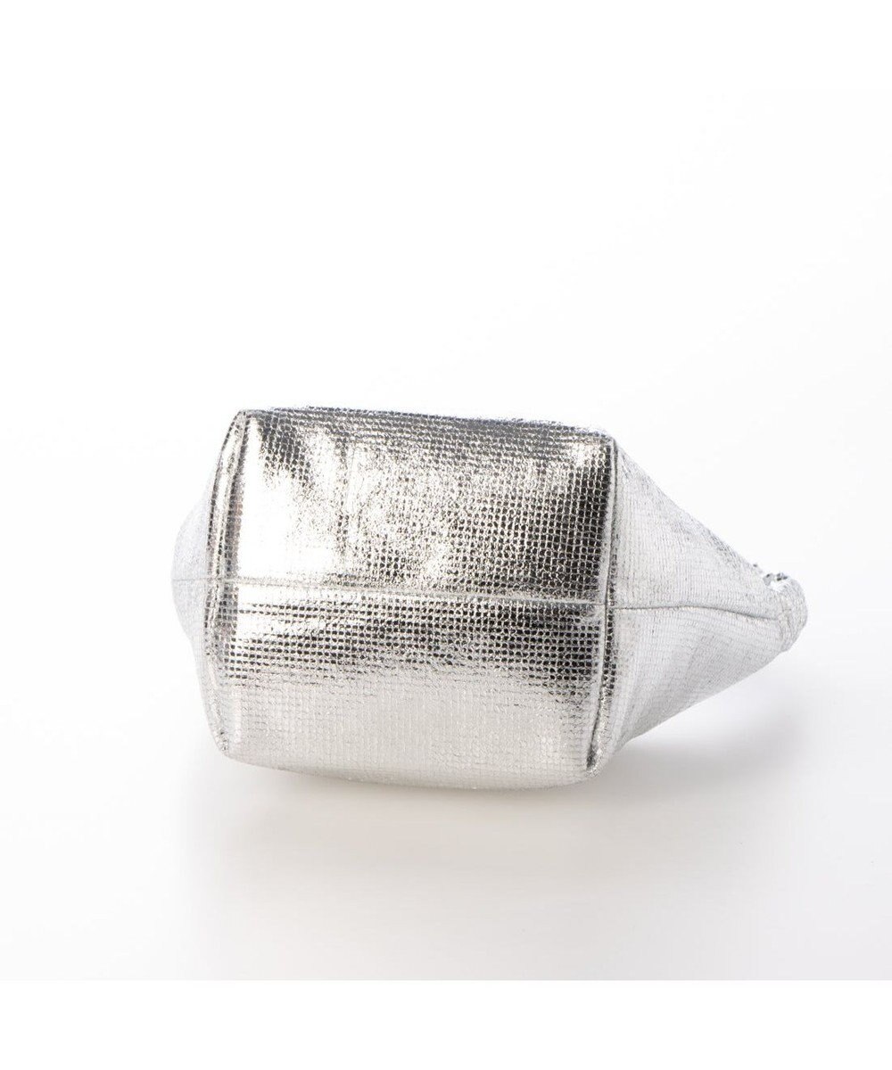 UNBILLION カシュカシュ cachecache / ギャザーハンドルメタリックミニショルダー 