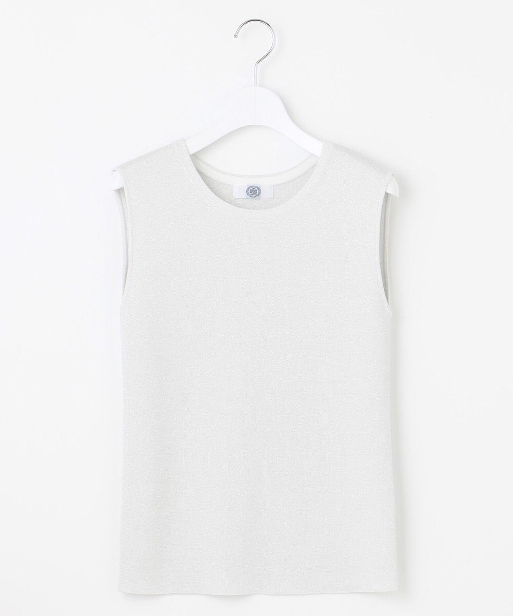 J.PRESS LADIES 【WEB限定カラーあり・洗える】FINE SLEEVELESS ニット タンクトップ 