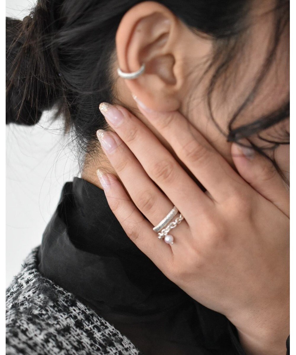 yoaa シルバー925　ジャギットリング 