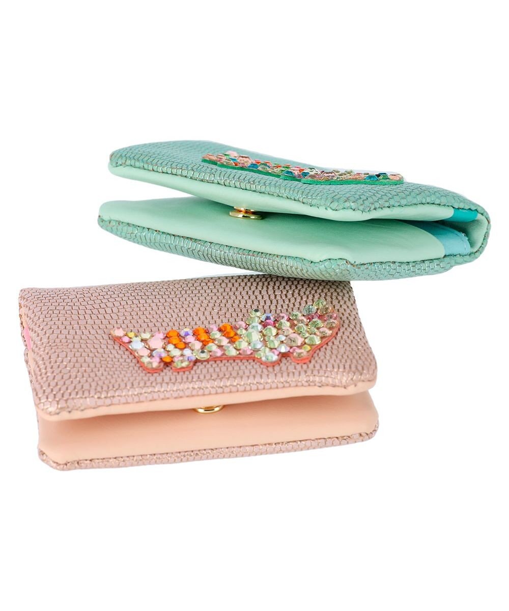 tsumori chisato CARRY キラネコストーン パスケース 