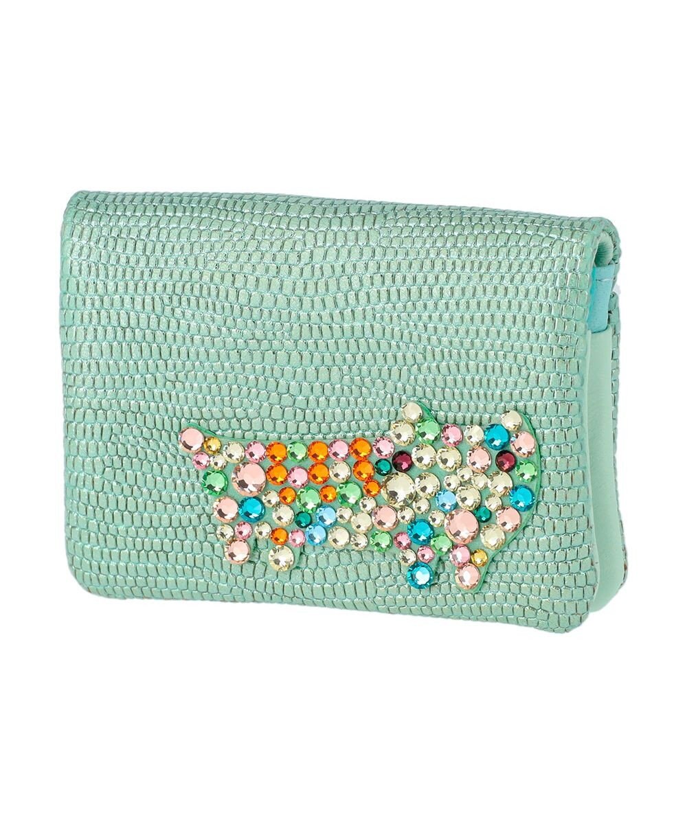 tsumori chisato CARRY キラネコストーン パスケース 