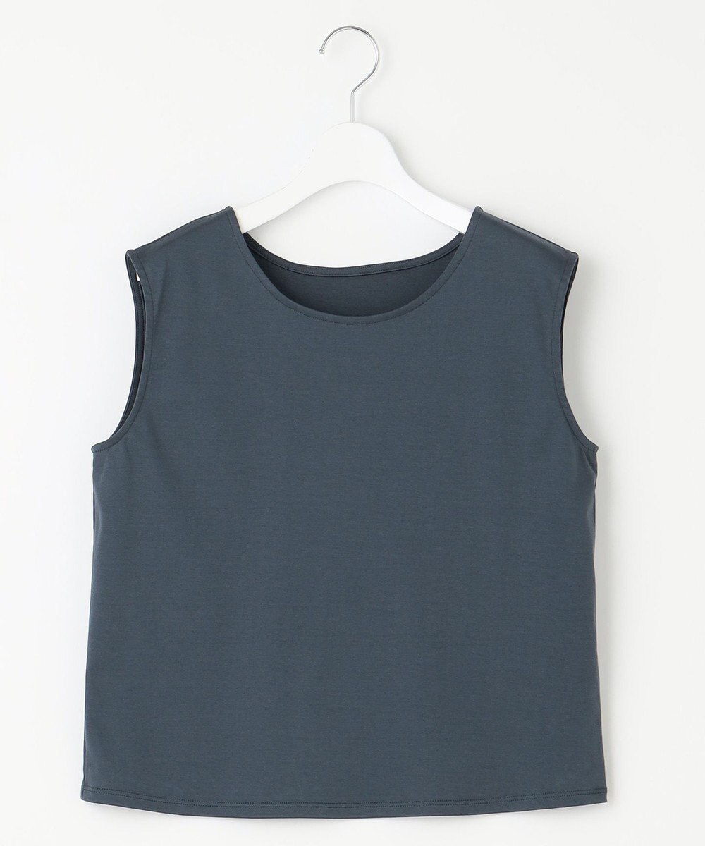 自由区 L 【洗える】レースエッジ Tシャツ&タンクトップセット トップス 