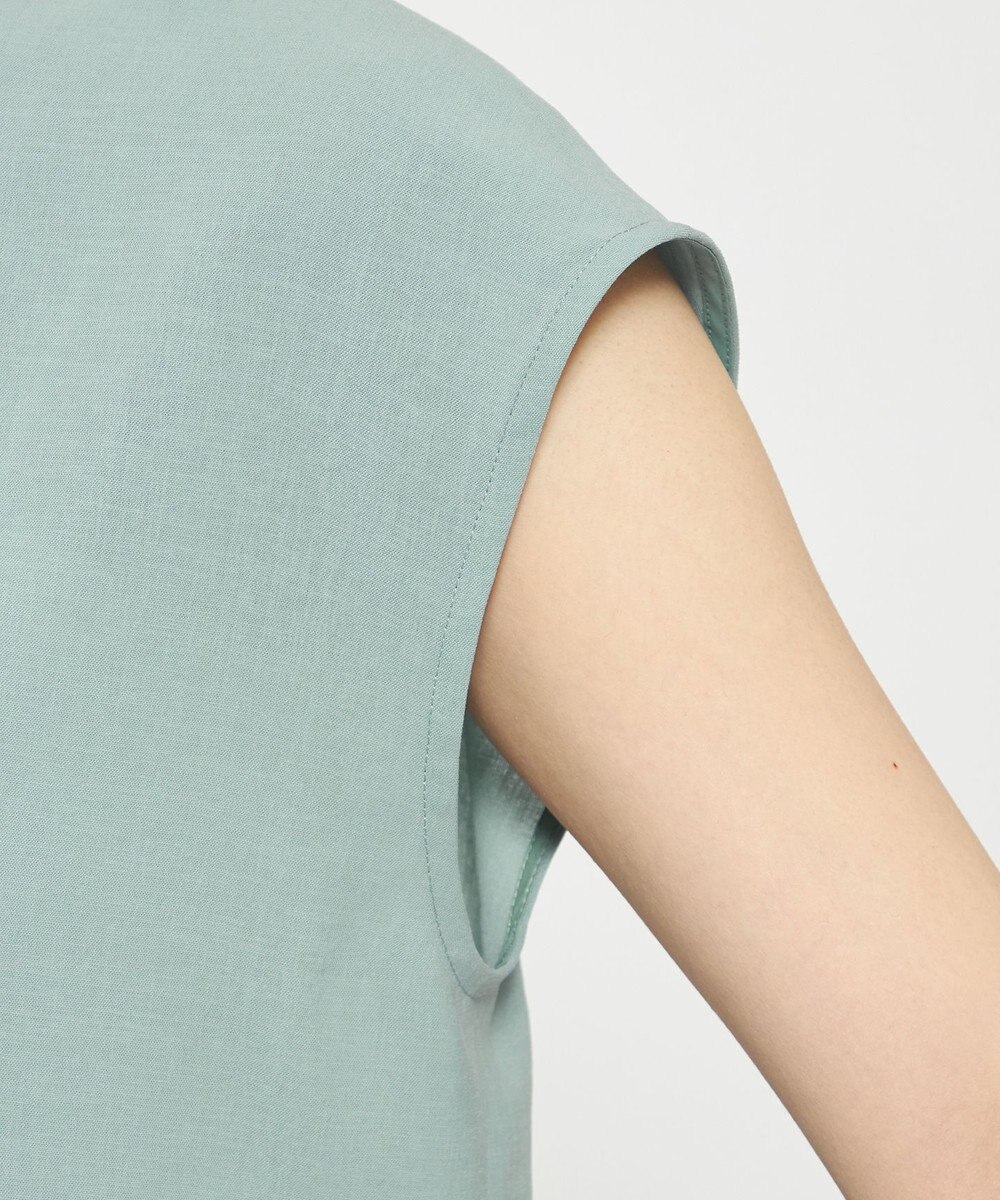 uncrave ドライタッチトロ ノースリーブブラウス 